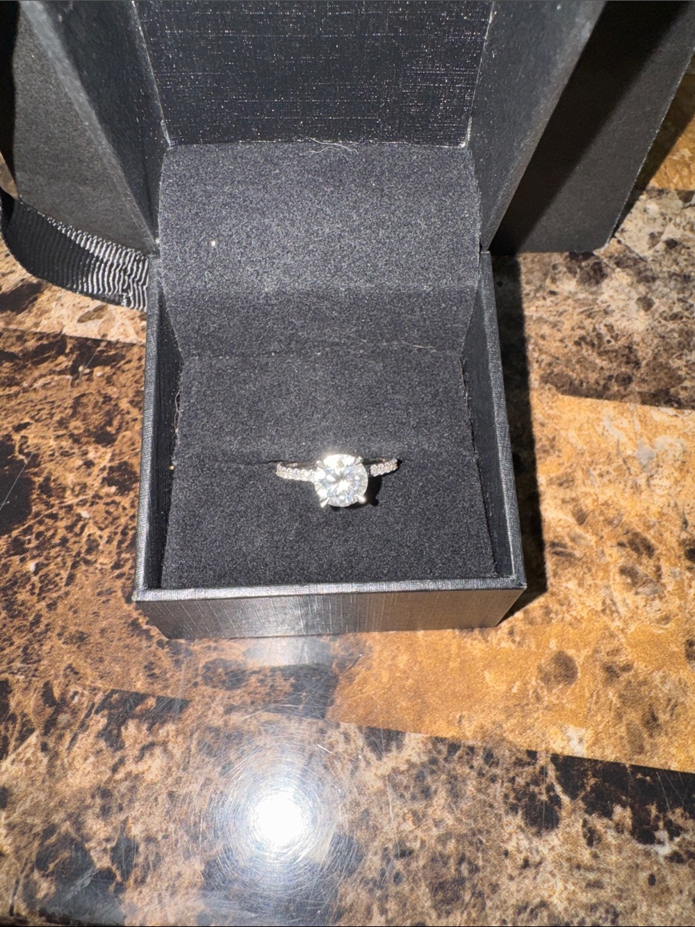 Now+Forever Lab-Grown Diamond Round-Cut Engagement Ring 2.5 ct tw 14K White Gold - Picture 1 of 5